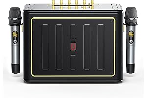 JYX Portable Karaoke Bluetooth Speaker PA System for Home Entertainment