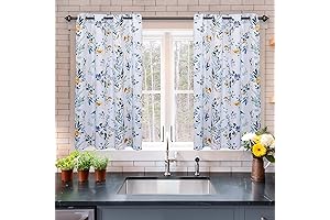 MYSKY HOME Kitchen Blackout Curtains: Brighten Your Kitchen, Block Out the World