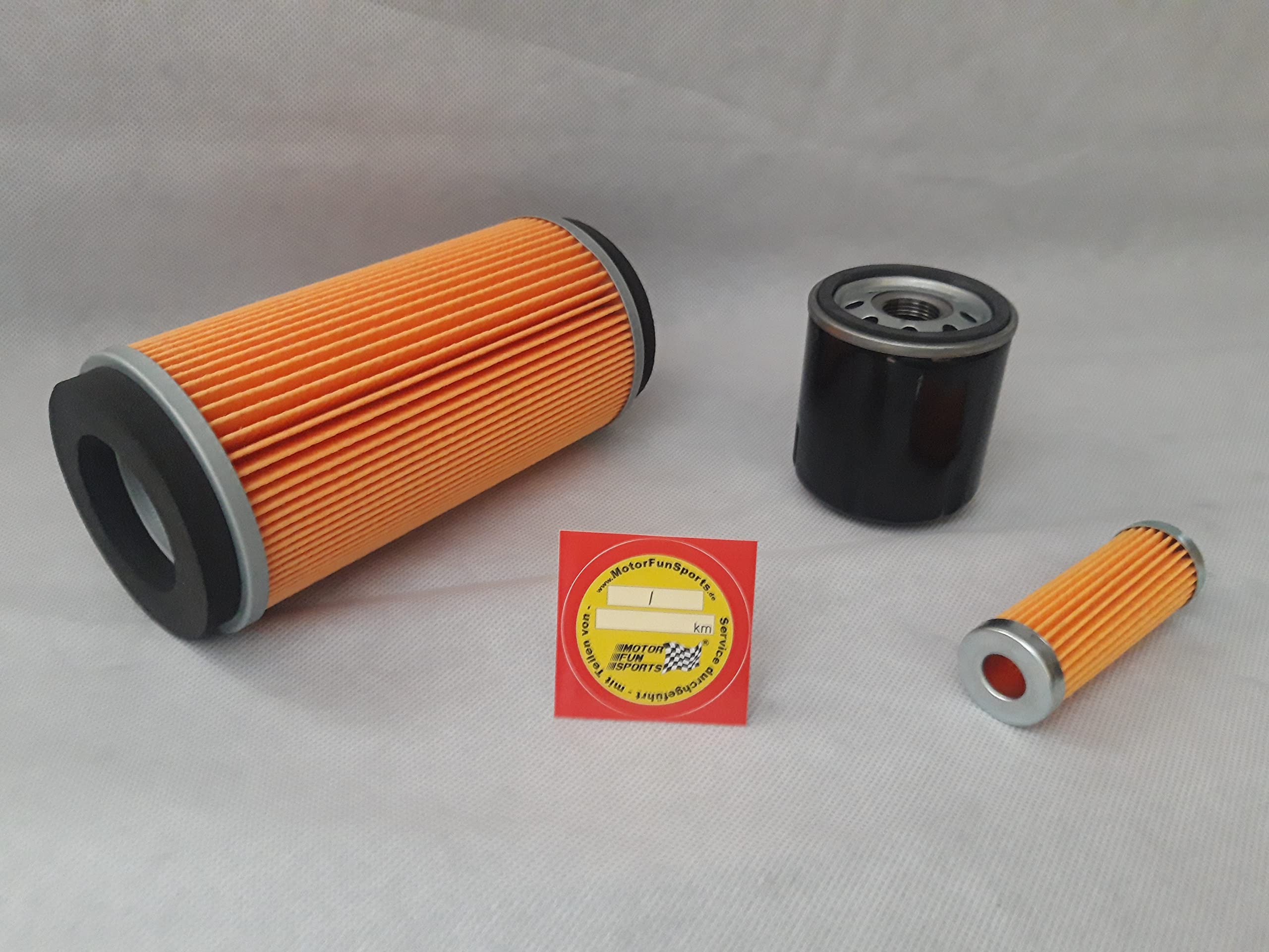 Set filtro (piccolo) compatibile con Kubota KC 110 HR con motore D722-K3A, filtro olio, filtro aria, filtro carburante