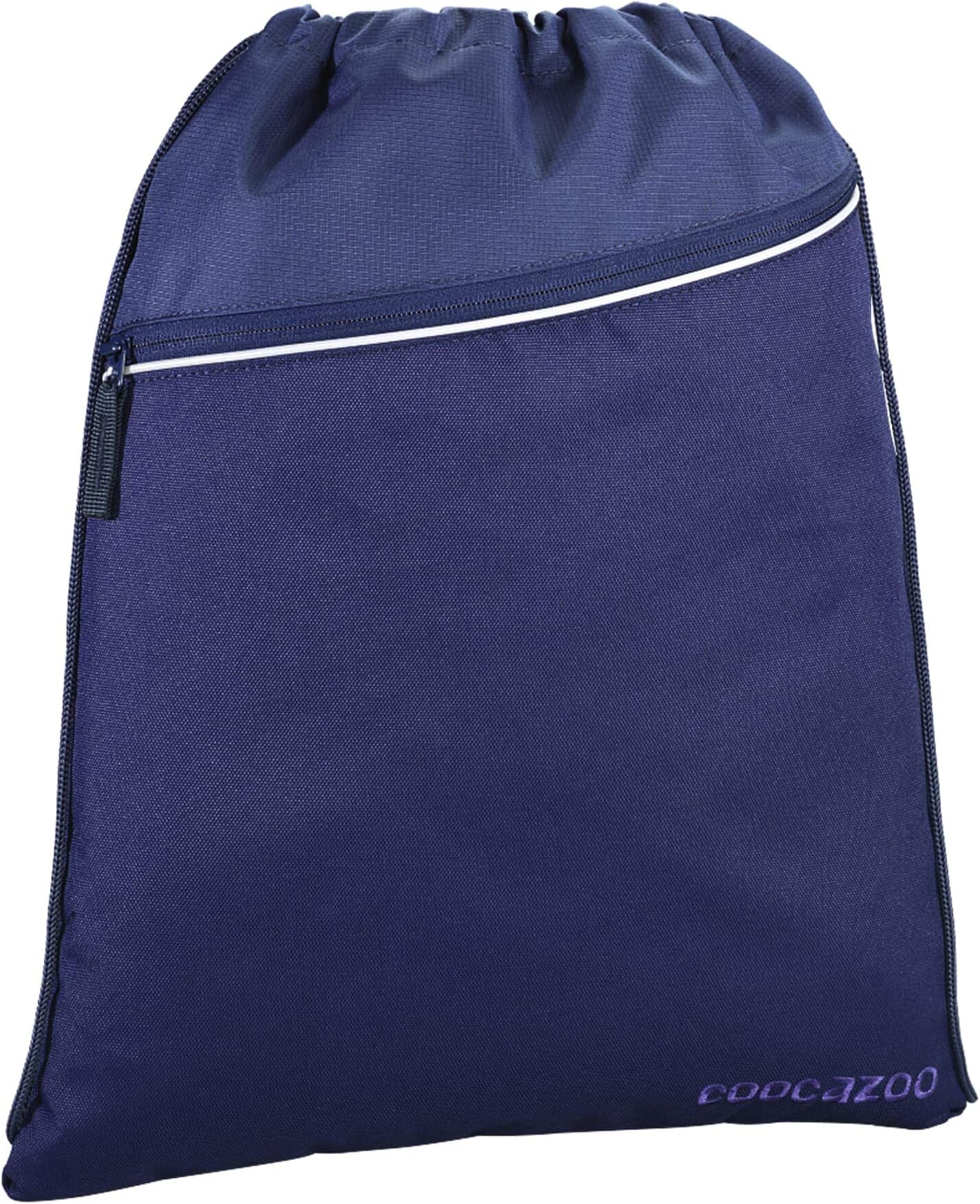 Coocazoo RocketPocket2 Sports Bag with Zip Pocket and Drawstring, Reflective Elements, Loops for Attaching to School Backpack, Boys & Girls from 5th Grade, 10 Litres