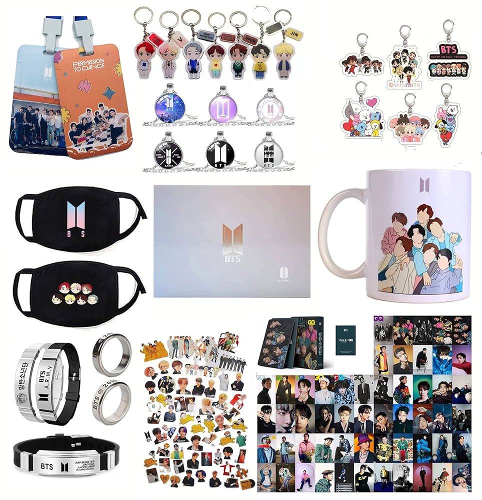 BTSグッズセット BTSメンバー本人画像オフィシャルライセンスグッズ販売決定