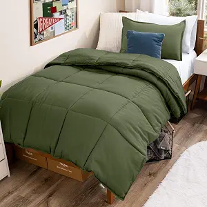  Comforter Set - 1800 Ultra Soft (Twin/Twin XL, Cypress Green)