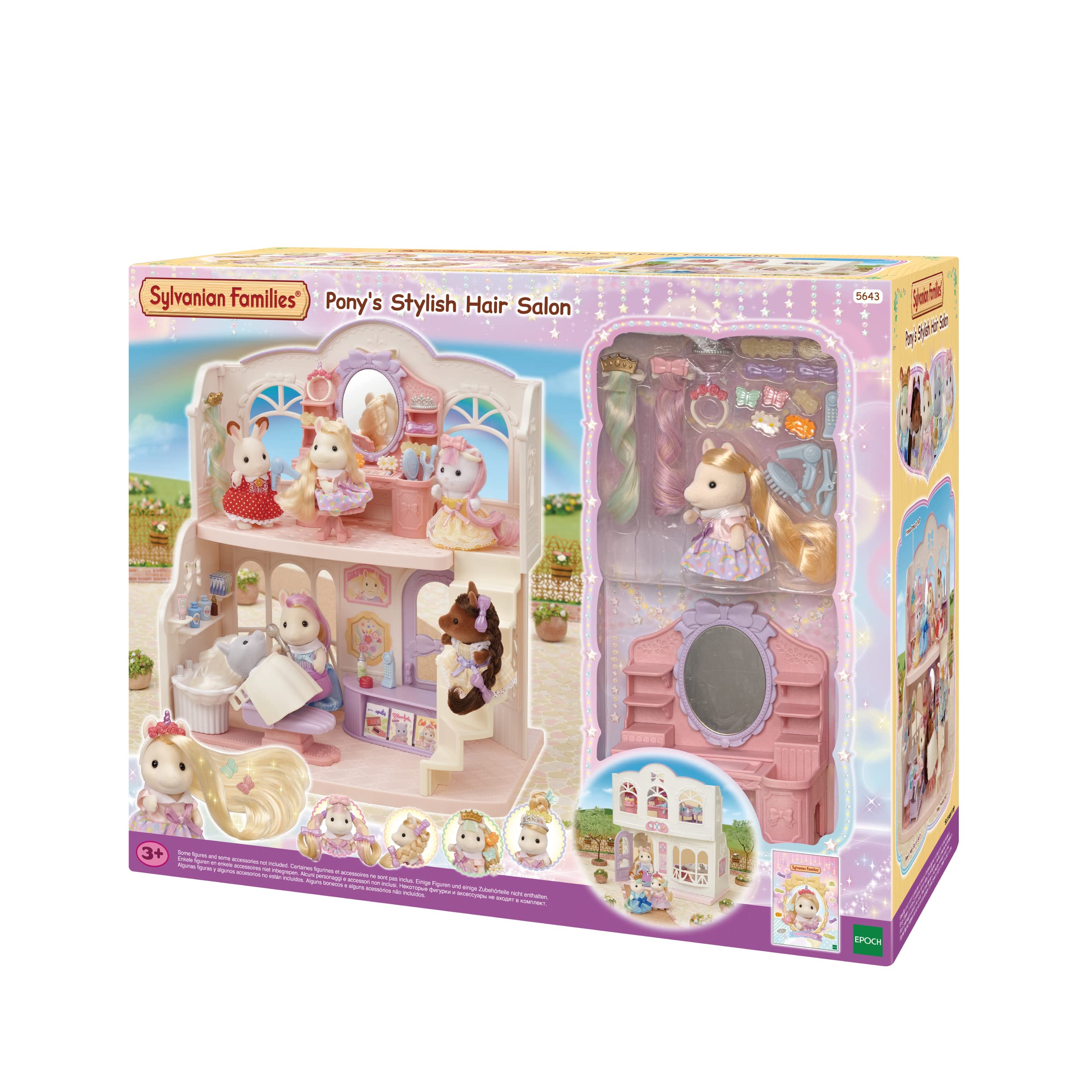 SYLVANIAN FAMILIES 5643 Pony Beauty Salon - Dollhouse