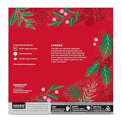 Vista 145 de Starbucks K-cup, Cápsulas de café con sabor