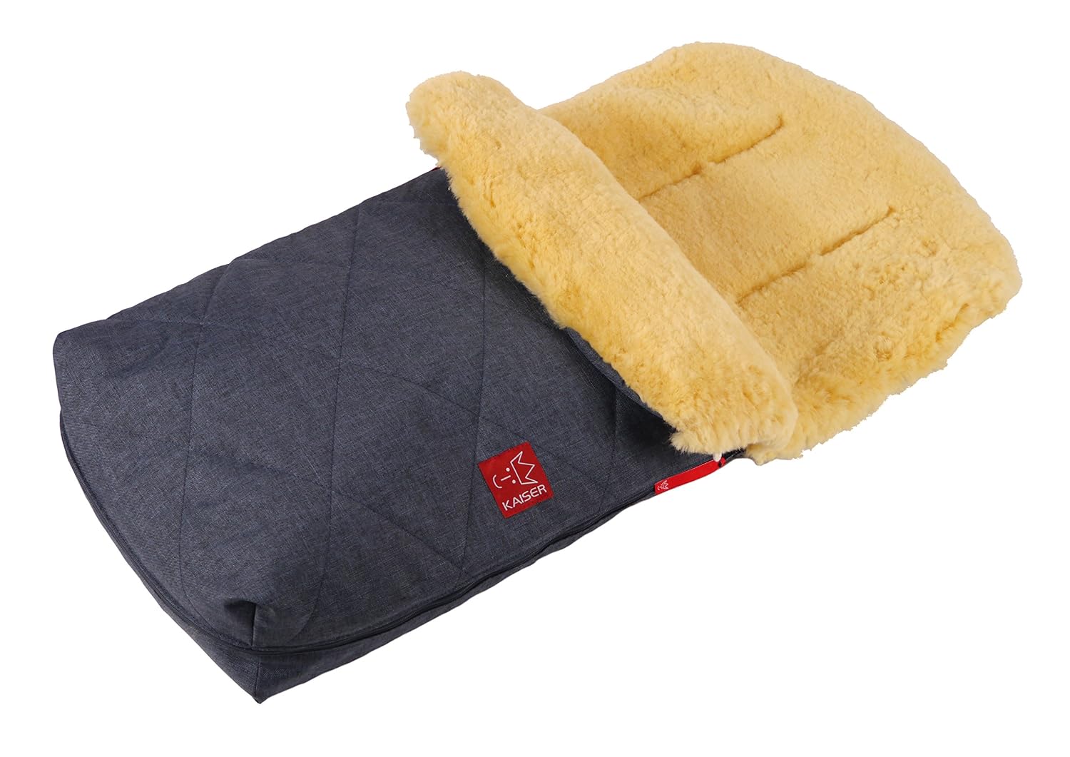 Kaiser Stroller Sheepskin Foot Muff Natura