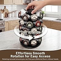 Vista 3 de Everie - Soporte para cápsulas de café compatible con cápsulas de 40 K