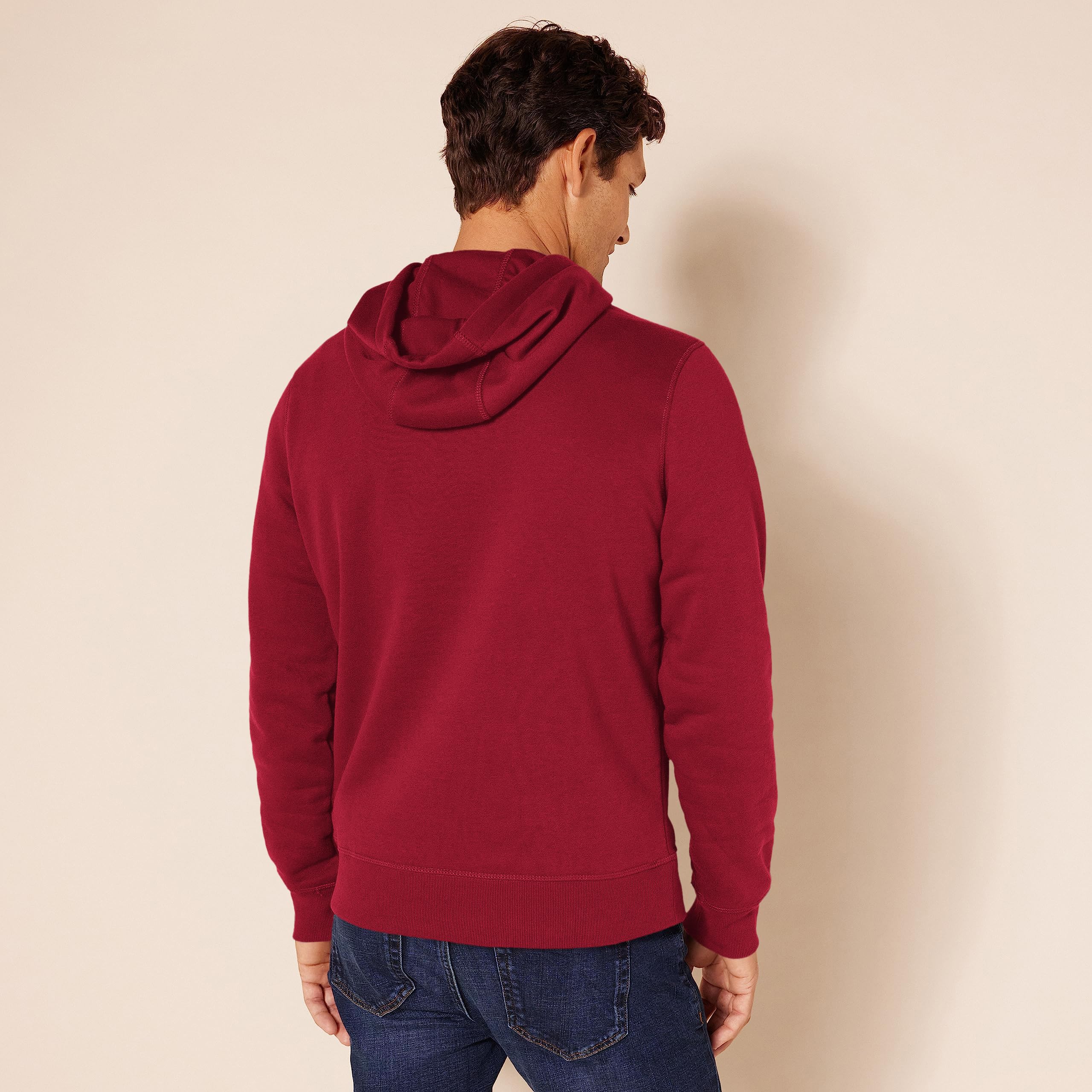 Amazon Essentials Felpa con Cappuccio, Non Apribile, Disponibile in Taglie Big & Tall Uomo