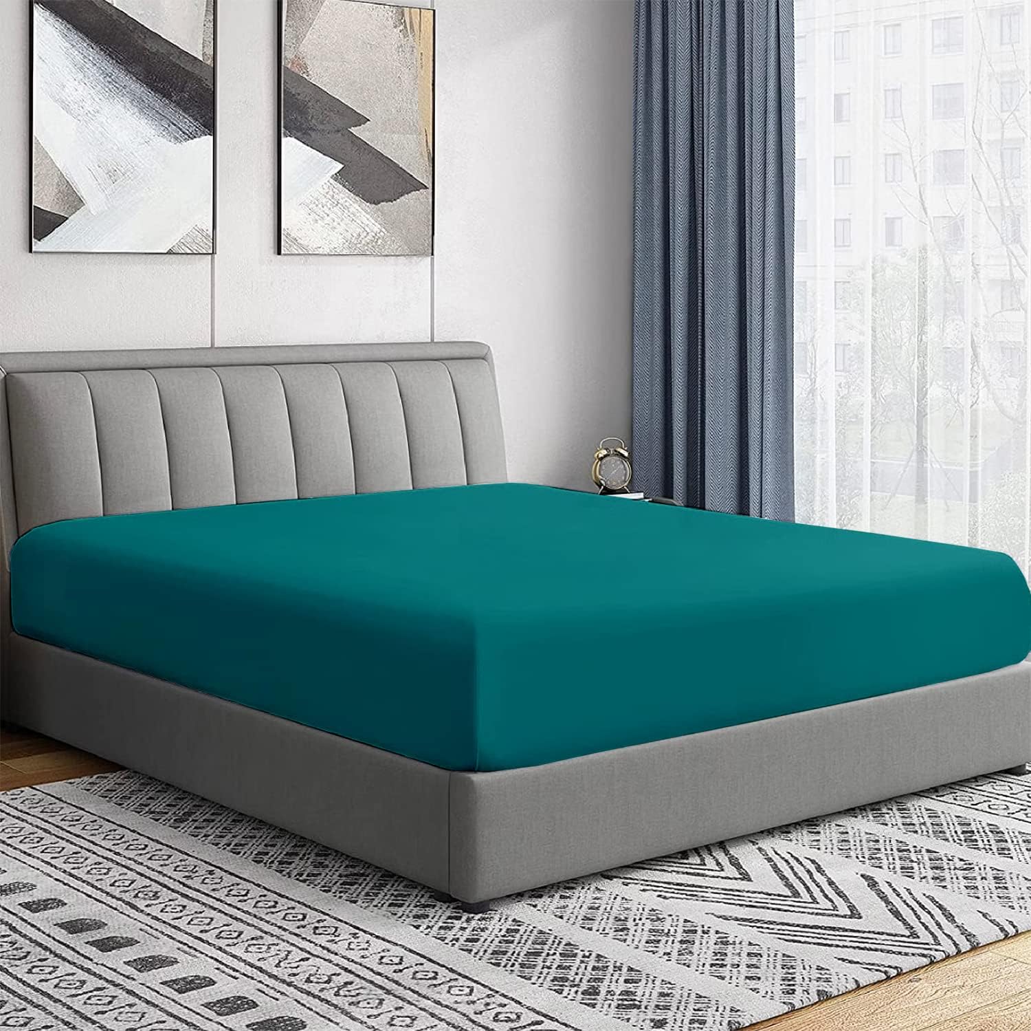 La Peluche 100 Supima Cotton 1 Piece Luxury Bed Fitted