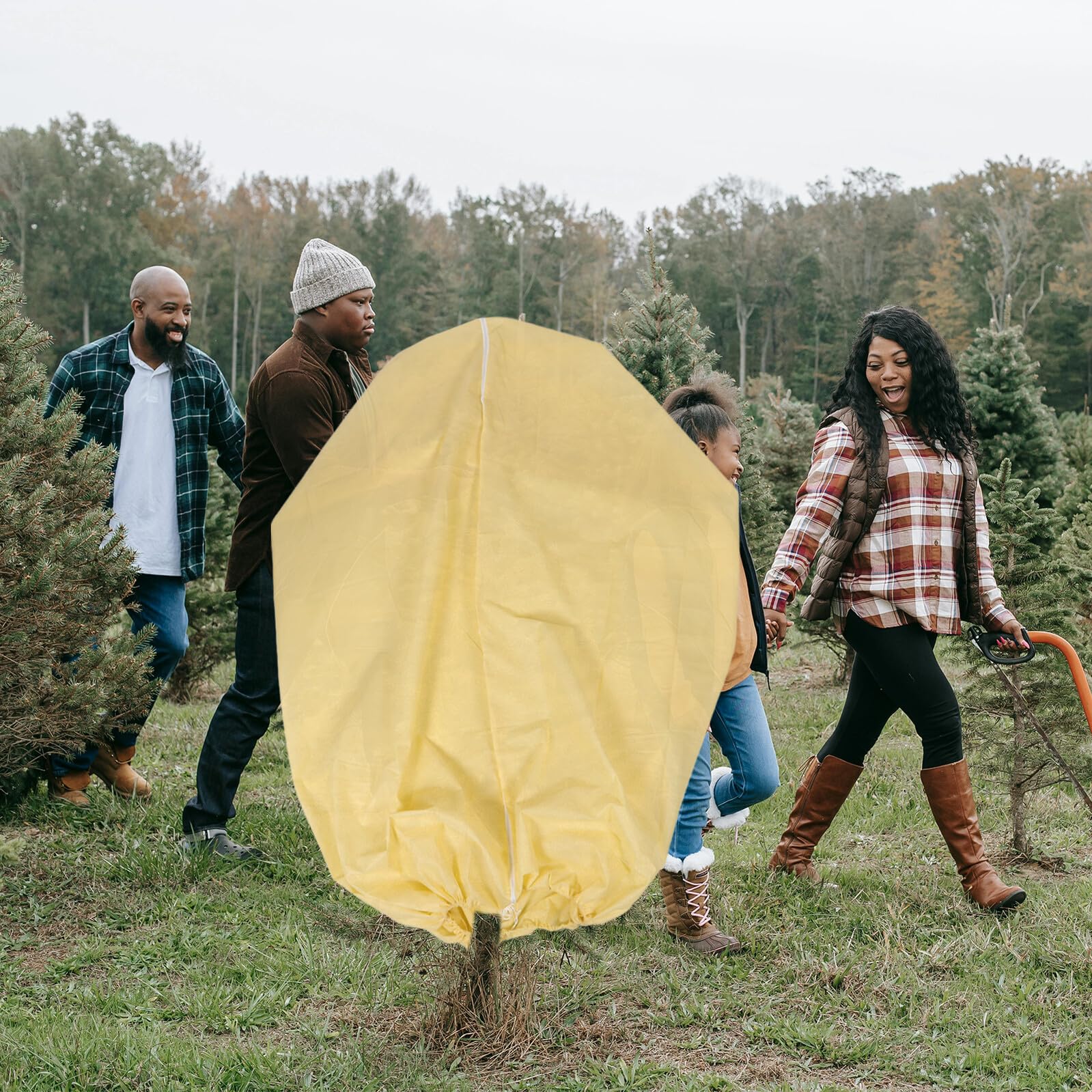 TOYANDONA Copertura Antibrina per Piante 180x240 Cm Non Tessuto | Beige, Leggera, per Uso Esterno in Giardinaggio, Protezione dal Freddo per Arbusti e Vasi