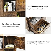 Vista 6 de Gabinete de almacenamiento, grande, café