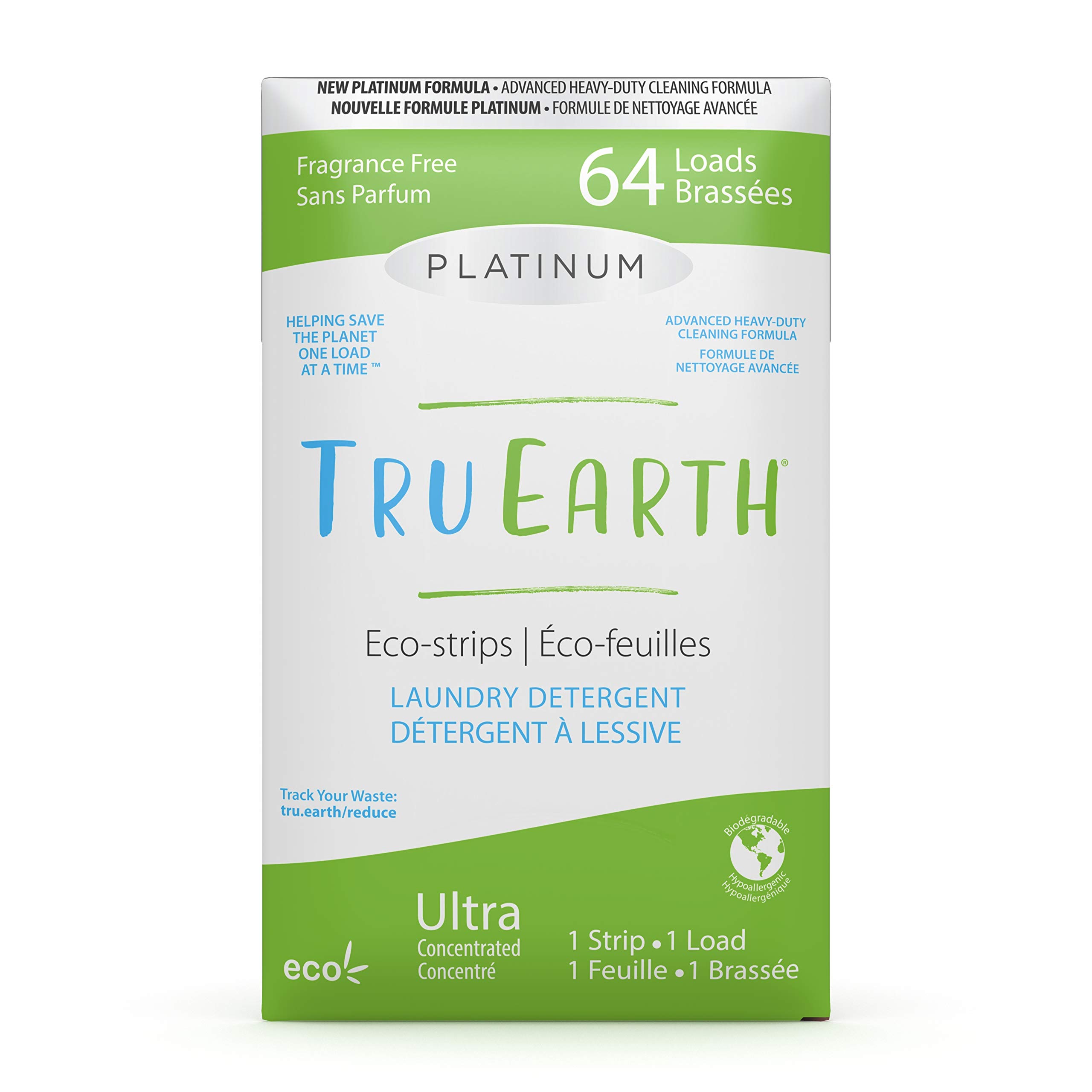 Buy Tru Earth Platinum Hypoallergenic, Ecofriendly & Biodegradable PlasticFree Heavy Duty
