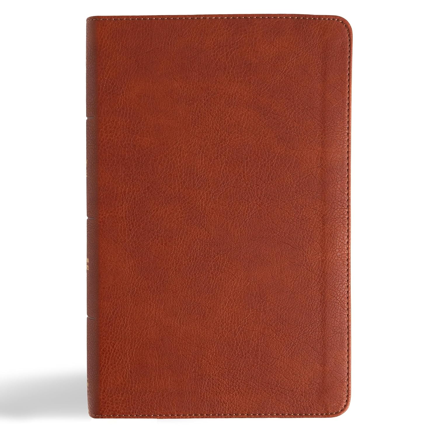 CSB Single-Column Personal Size Reference Bible, Burnt Sienna LeatherTouch, Black Letter, Presentation Page, Cross-References, Footnotes, Full-Color Maps, Easy-to-Read Bible Serif Type