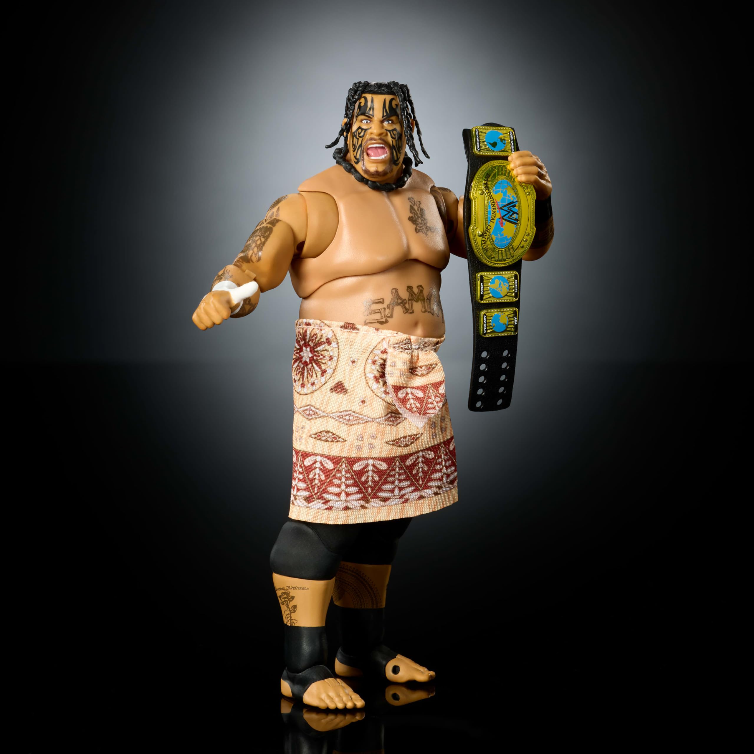Mattel WWE Ultimate Edition Umaga Action Figure, Figures - Amazon