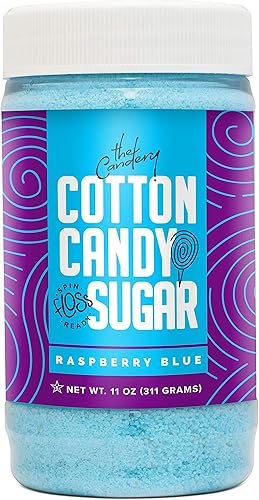 Miniatura 5 de The Candery Paquete de máquina de algodón de azúcar y hilo dental, estilo brillante y colorido, caramelo sin azúcar, hilo de azúcar, para fiestas de