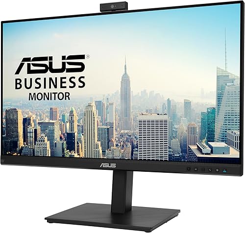Miniatura 11 de ASUS Monitor de videoconferencia 1080P de 27 pulgadas (BE279QSK) - Full HD, IPS, cámara web ajustable de 2 MP, matriz de micrófono, altavoces,