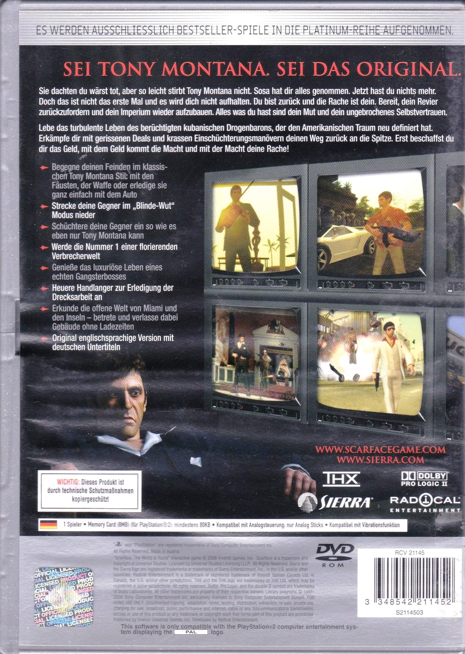 Scarface: The World is Yours [Platinum]