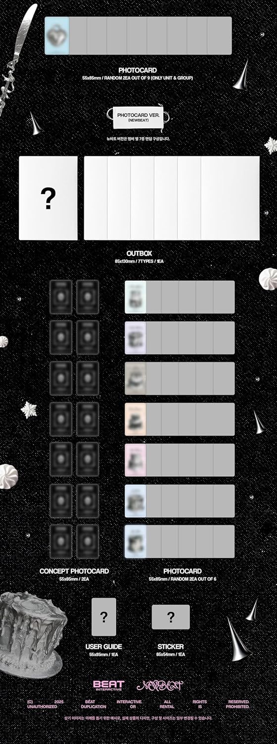 ニュービート NEWBEAT LOUDER THAN EVER 1st Mini Album アルバム with Tracking