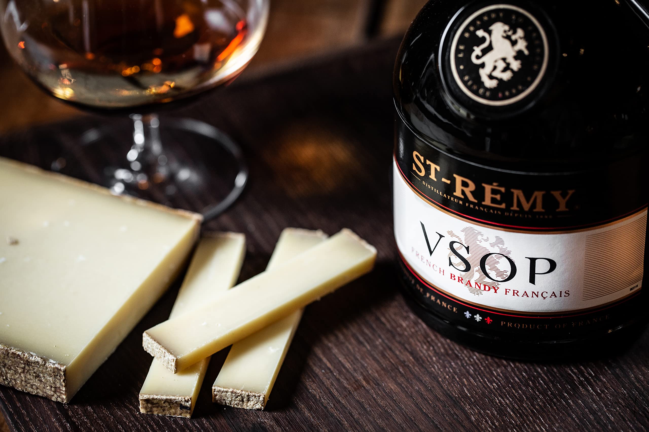 ST RÉMY - Brandy Extra Old VSOP, Coñac y Brandy, 36% Volumen de Alcohol, 70 cl