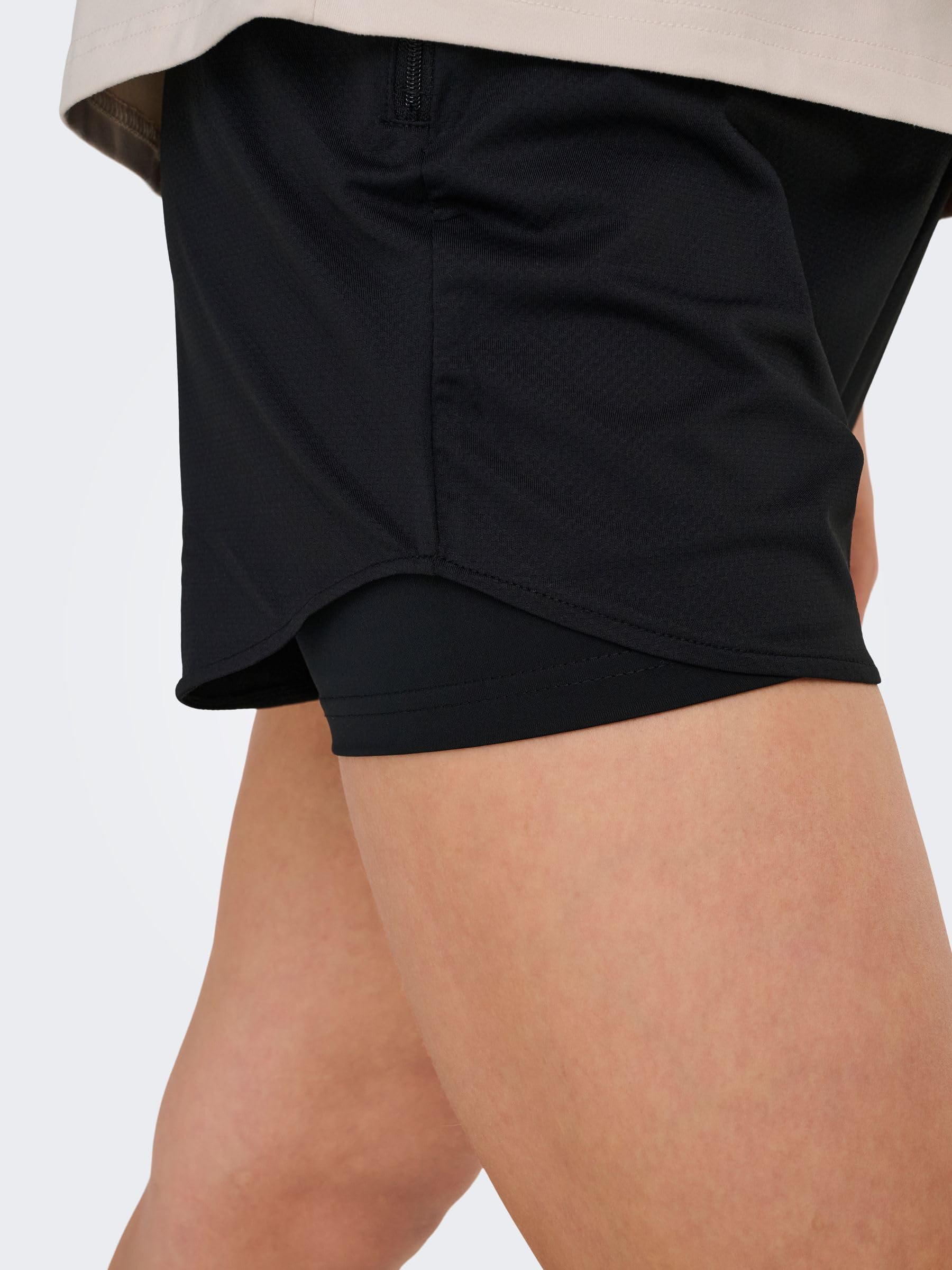 ONLY Onpmila-2 Noos Short Ample - Short de Sport - Short de Sport - Femme