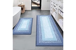Bsmathom Bath Mats for Unparalleled Absorbency and Non-Slip Protection