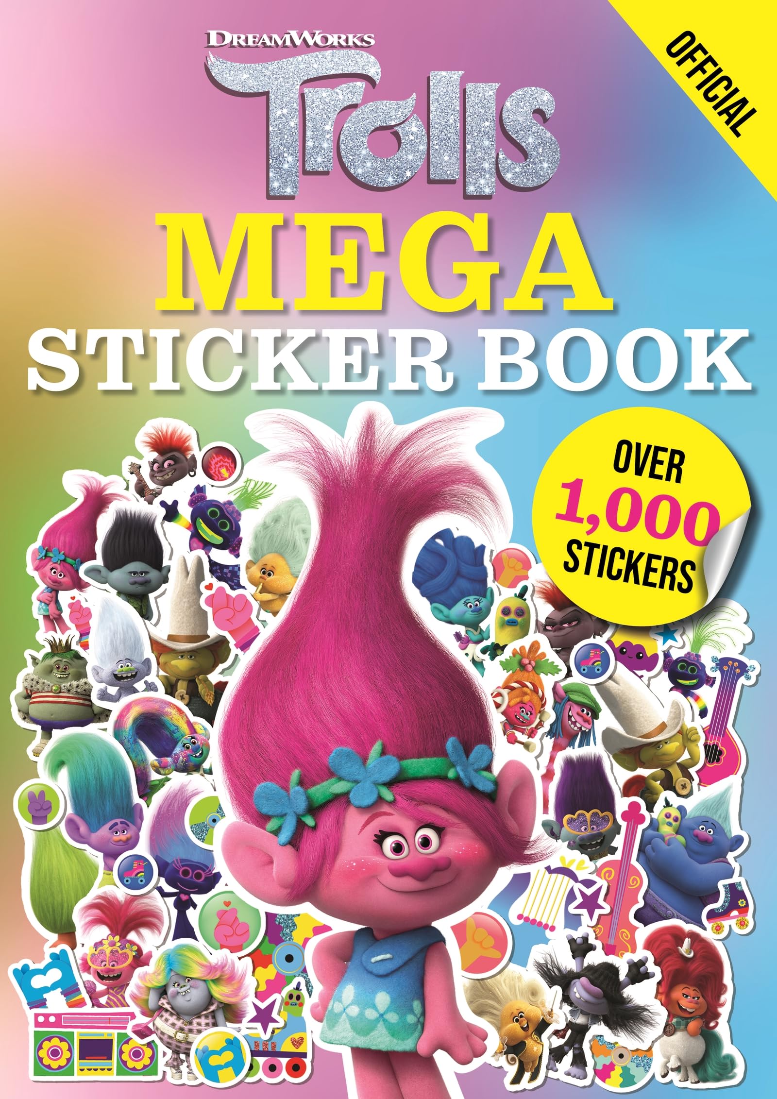 Trolls: Mega Sticker Book : Over 1,000 Stickers!