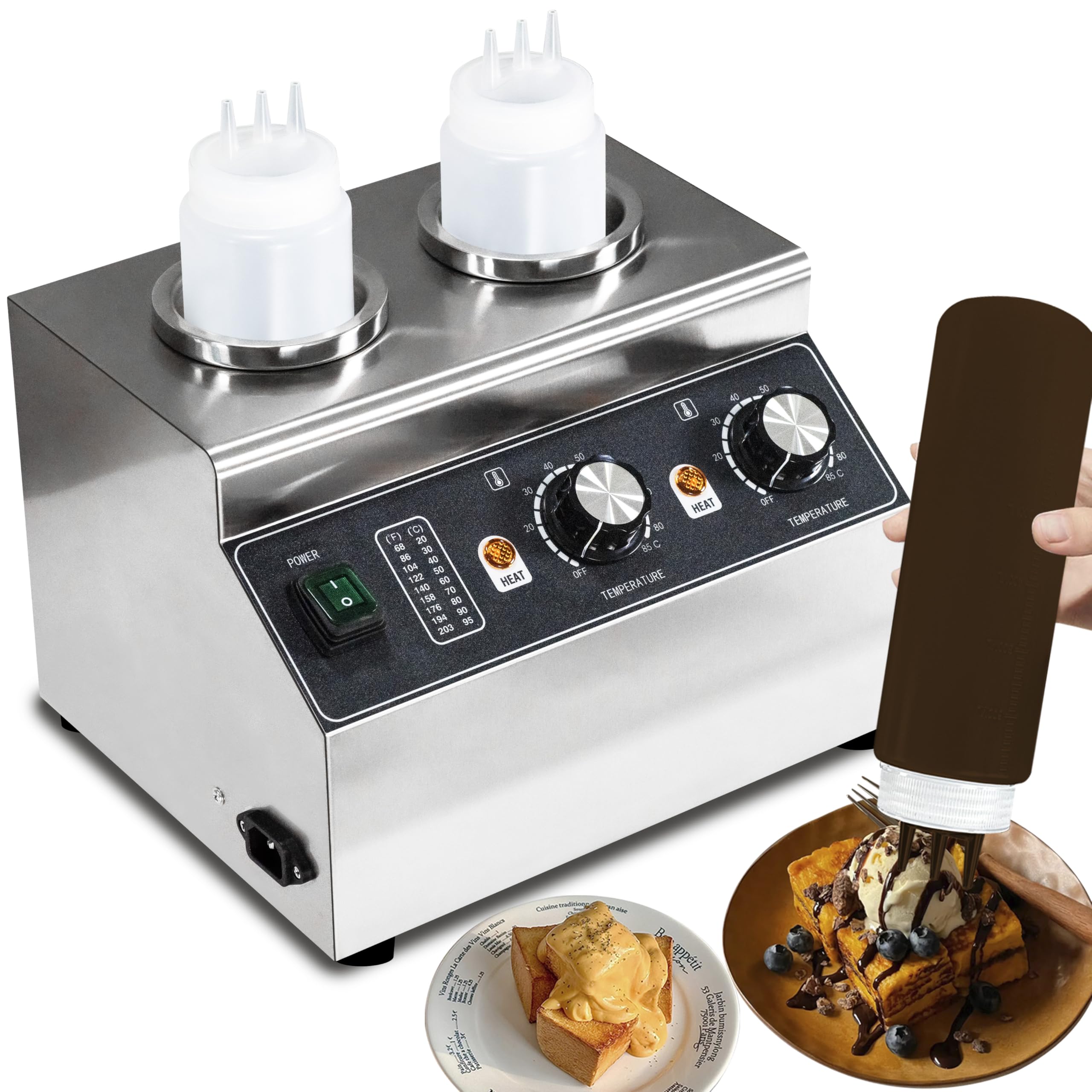 Amazon.com: Electric Cheese Sauce Warmer Nacho Cheese Dispenser