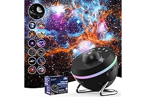 Galaxy Projector, Star Projector WFOJOO Starry Night Light Projector for Kids Adults Room