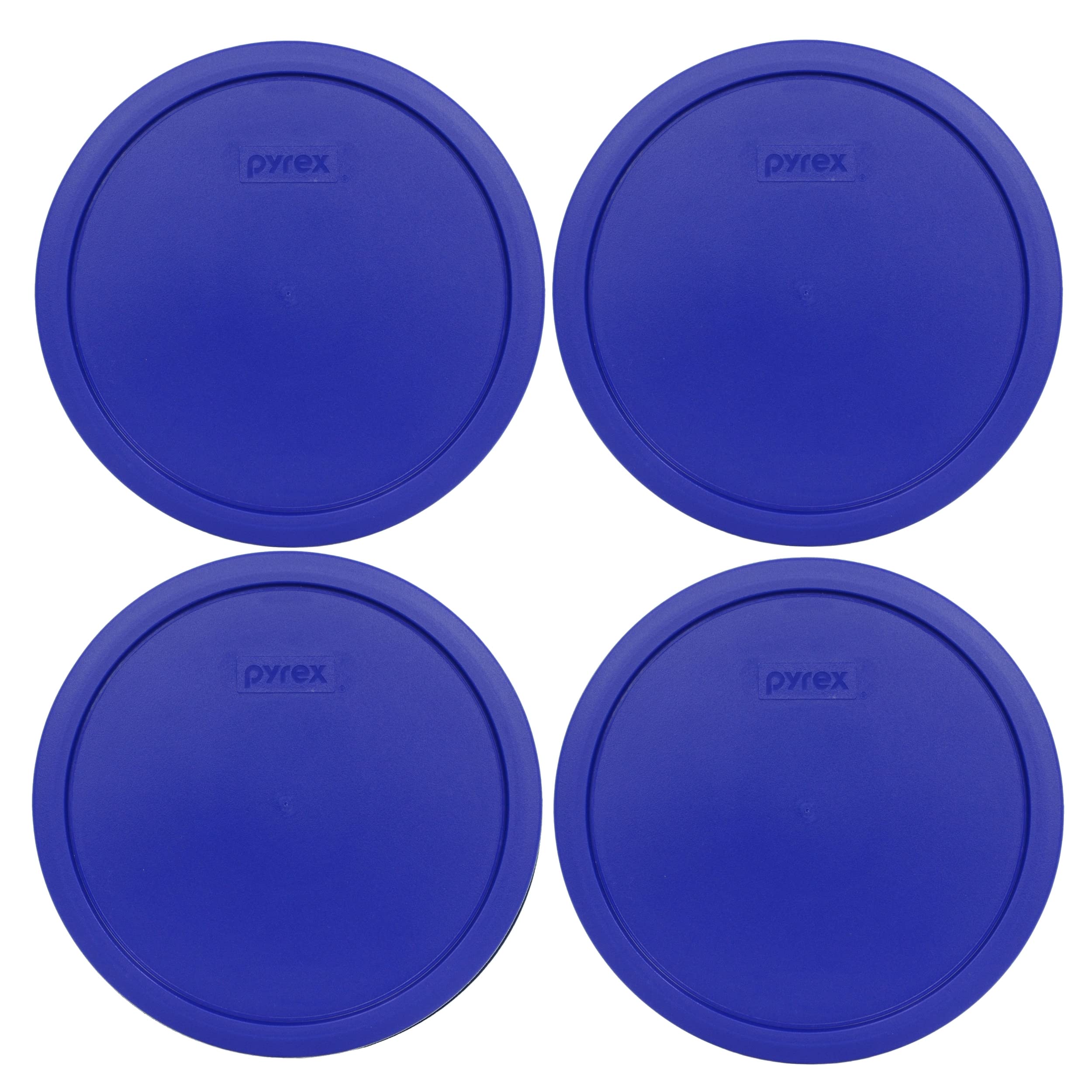 Couvercle de rechange Pyrex 7403 PC hermétique bleu marine lot de 4