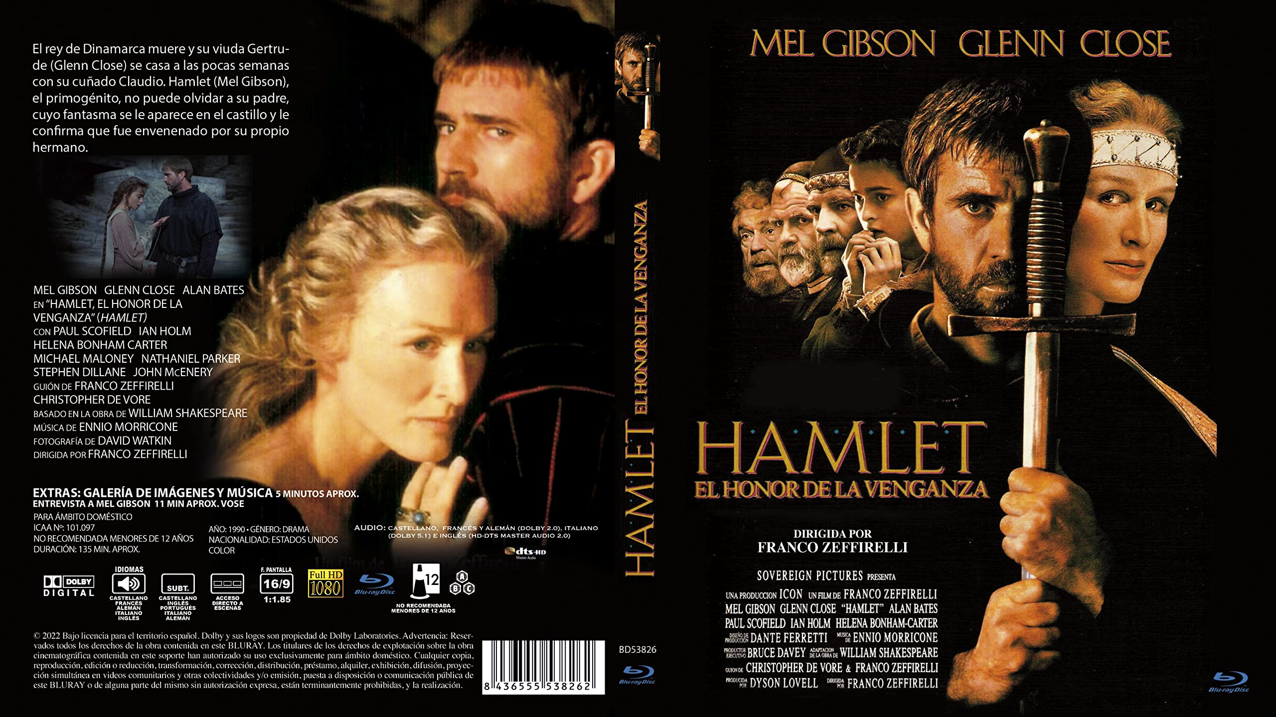 Honor de la venganza 1990 Hamlet - BD - Image 2
