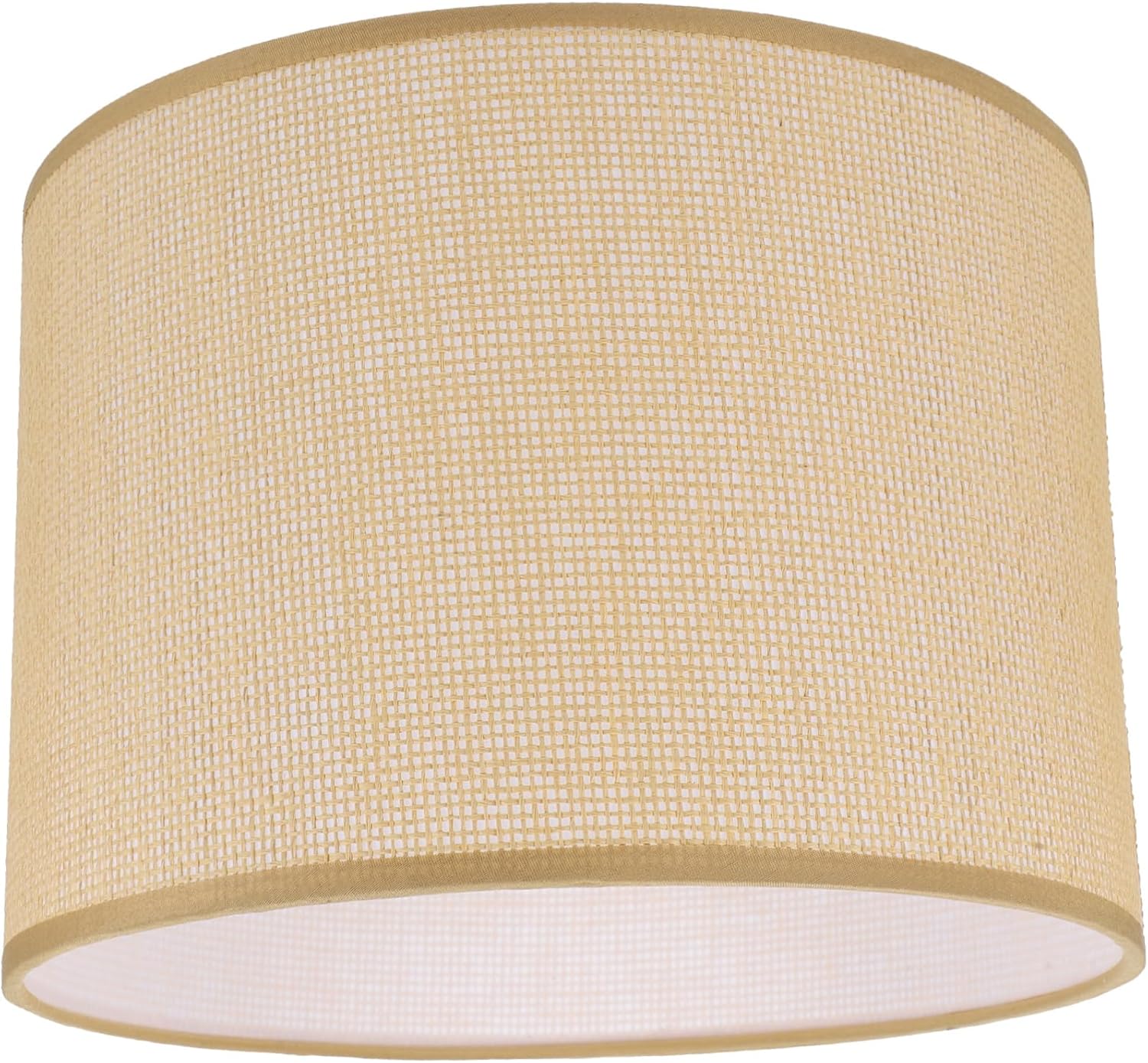 Vintage Linen Lampshade for Table Lamps Light Fixture Cover Replacement Lamp Shade Base