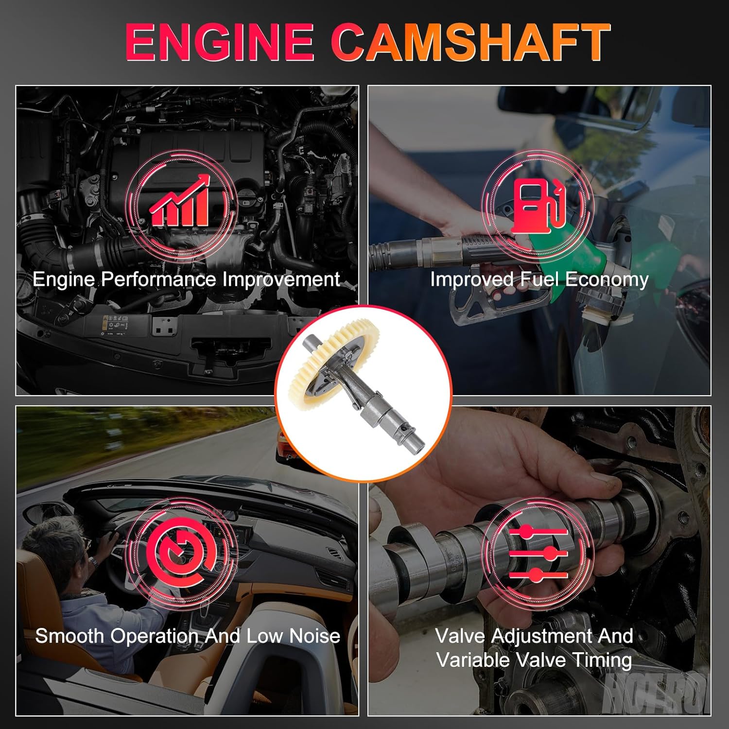 14100-Z6L-000 Camshaft Assembly Fits for Honda GX630 GX660 GX690 Replace OE 14100-Z6L-000 14100-ZEA-000