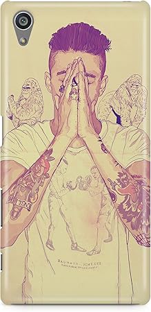 Cover Custodia Tattoo Ragazzo Boy Piercing Vintage Disegno Illustrazione Protective Compatibile Con Sony Xcompatibile Conia Z5 Z5 Premium Z5 Compact X Performance Xa1 Xa1 Ultra Xz Xz Premium Amazon It Elettronica