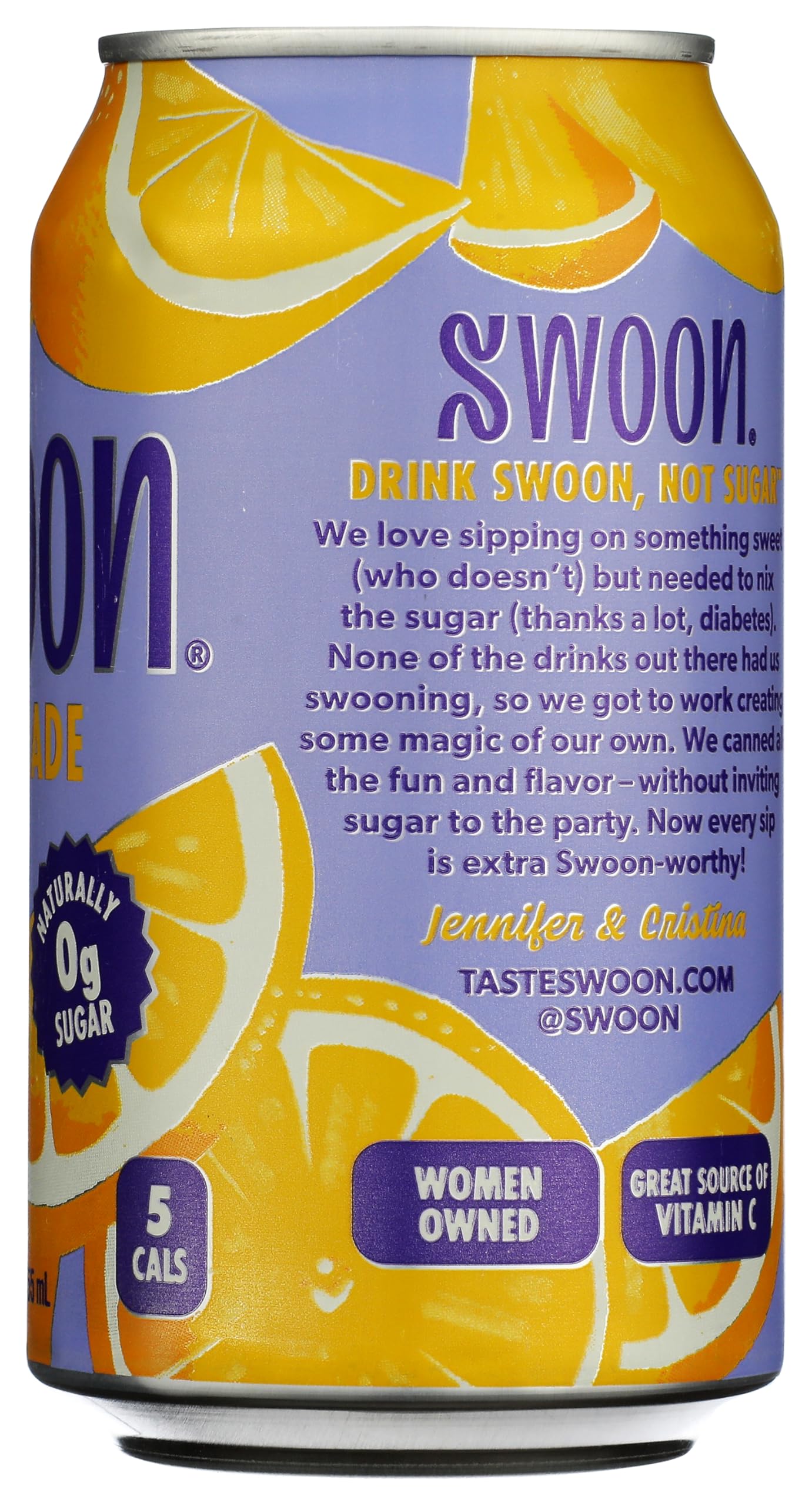 Swoon, Lemonade Classic Zero Sugar, 12 Fl Oz