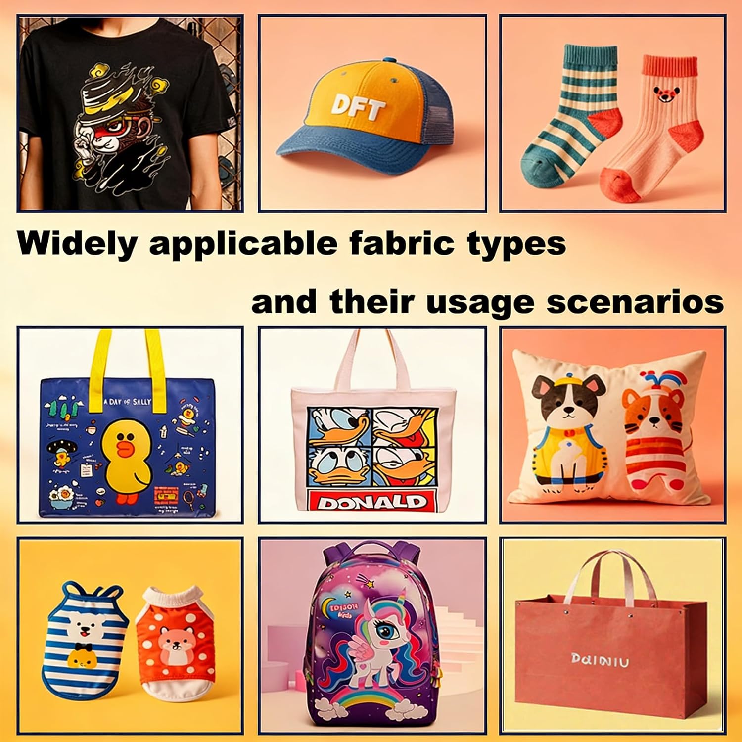 DTF Printer A3 13" F1080 Apparel Printer Transfer Printing Machine High-Speed T-Shirt Direct to Film with White Ink Circulation and Automatic Cleaning (Printer + Heat Press + Oven)