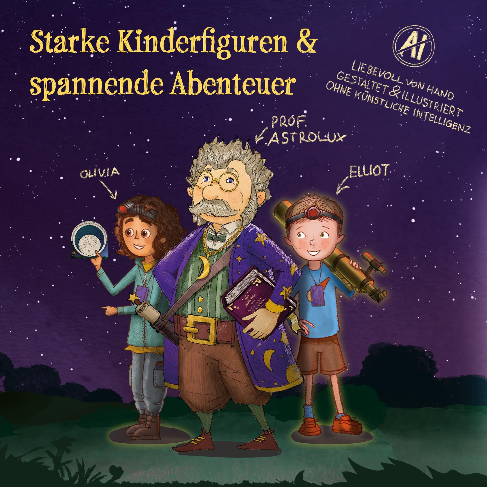 Teleskop-Abenteuer für Kinder - Sterndetektive erforschen das All | Erlebe magische Weltraumabenteuer, löse galaktische Sternenrätsel und entdecke geheimnisvolle Planeten und ferne Galaxien