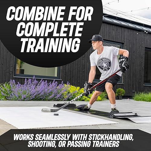 Miniatura 3 de Better Hockey Extreme Slide Board - Portable IceHockey Training Aid, For Stamina, Endurance, Strength, Agility and Speed - Used by the Pros,