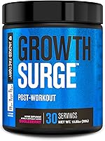 Vista 12 de Jacked Factory Growth Surge Creatine Post Workout con L-Carnitina - Creador muscular diario y suplemento de recuperación con monohidrato