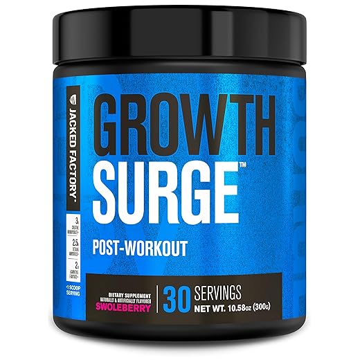 4. Growth Surge Post Workout Muscle Builder