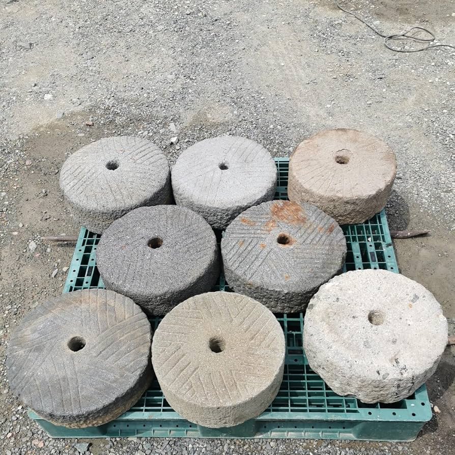 Amazon.co.jp: 石臼16石セット庭石鑑賞石石盆石水石灯籠庭坪庭