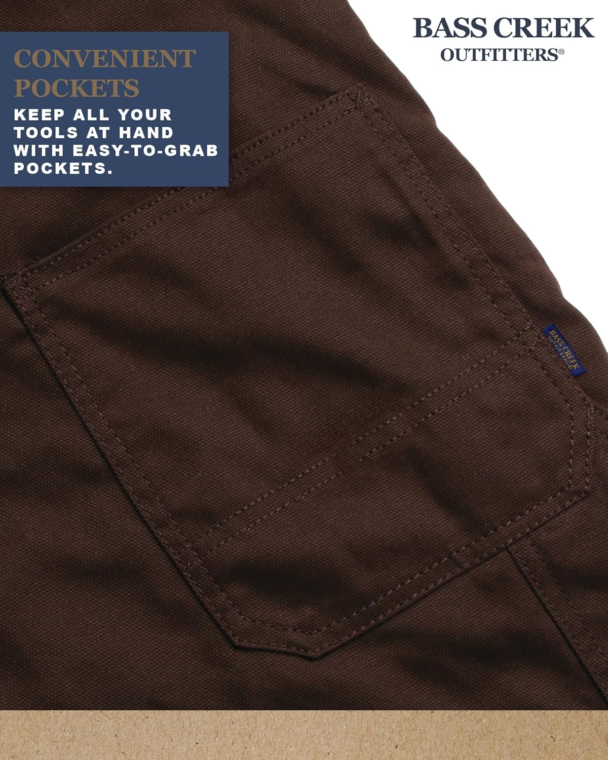 Bass Creek Outfitters Mens Bibs Overalls - Heavy Duty Duck Canvas Safety Workwear Insulated Bibs Overalls for Men