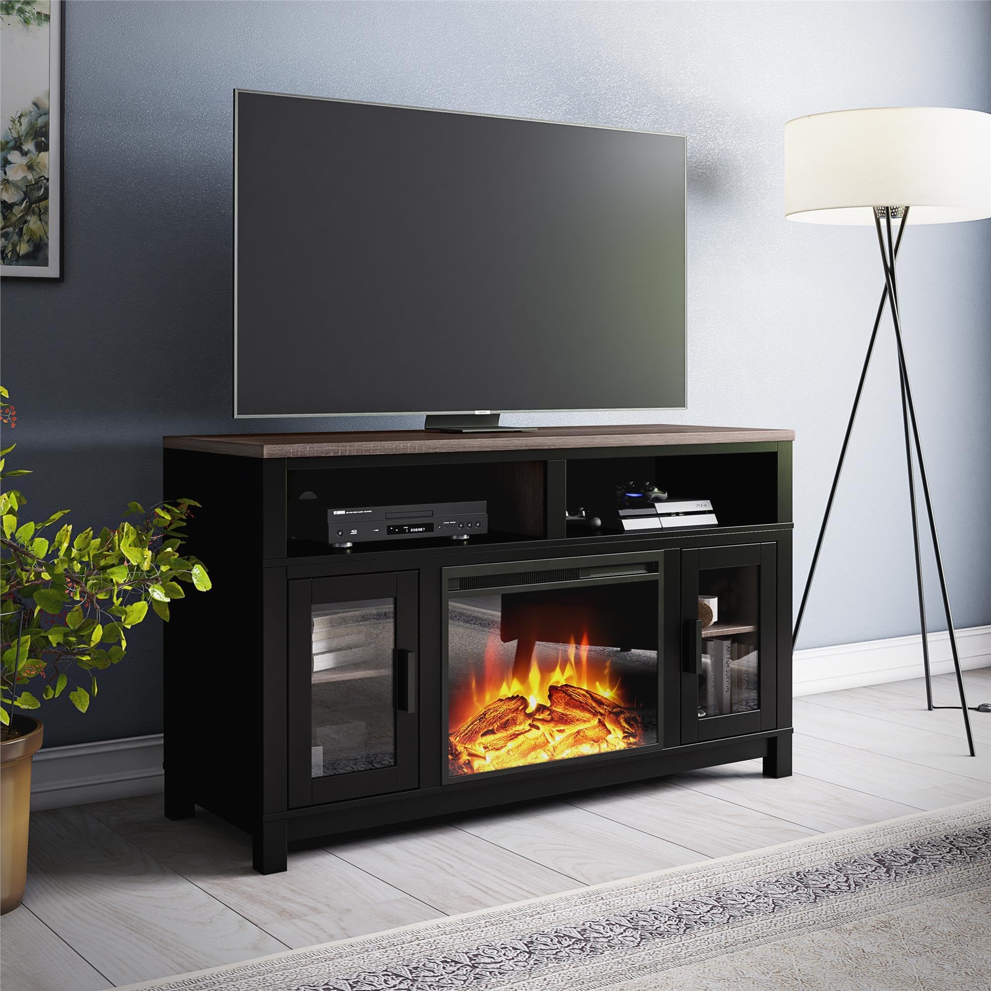 Buy Selectric Electric Fireplace Heater With Remote ,22.4 Freestanding