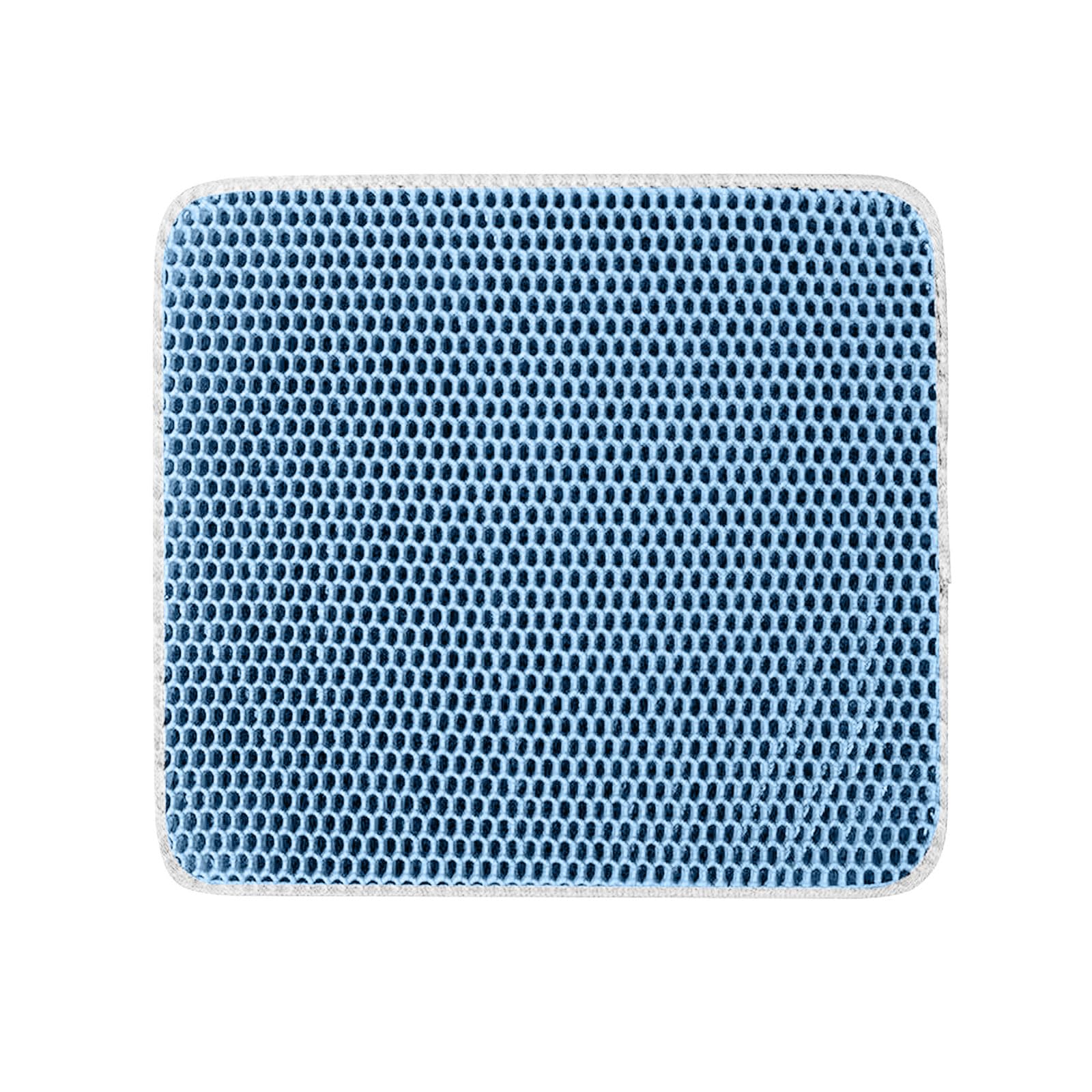 Pet Litter Mat EVA Litter Trapping Mat for Indoor Box Bottom Less Waste Box Tray