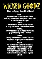 Vista 4 de Calcomanía de vinilo con monograma con inicial personalizada, para vasos, portátiles, ventanas de automóvil, círculo de letra única con diseño