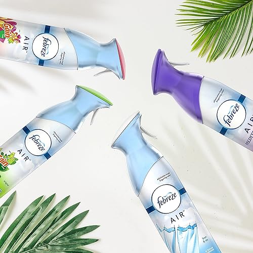 Miniatura 5 de Febreeze - Ambientador en aerosol eliminador de olores surtido de fragancias para el hogar y el baño desodorante original fresco de isla lino cielo