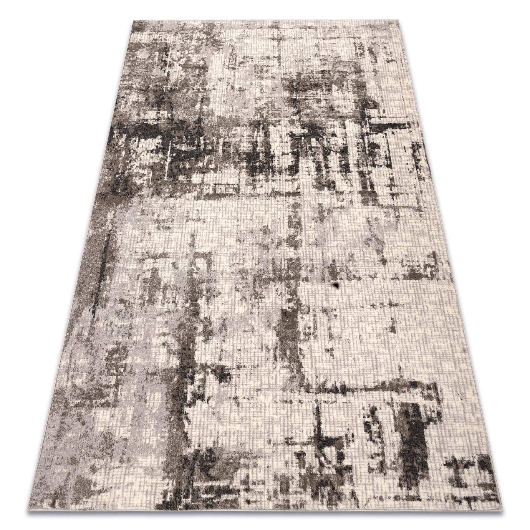 Tapis en laine nain rugsx pour réchauffer un salon moderne avec style vintage