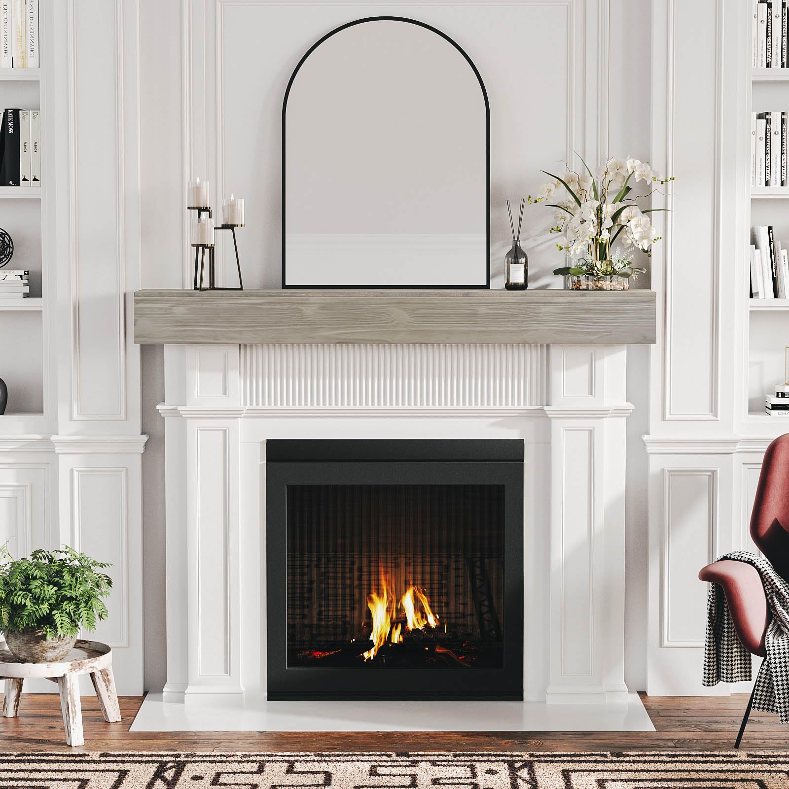 Fake Fireplace Mantel Modern Contemporary Electric Fireplaces Stovax