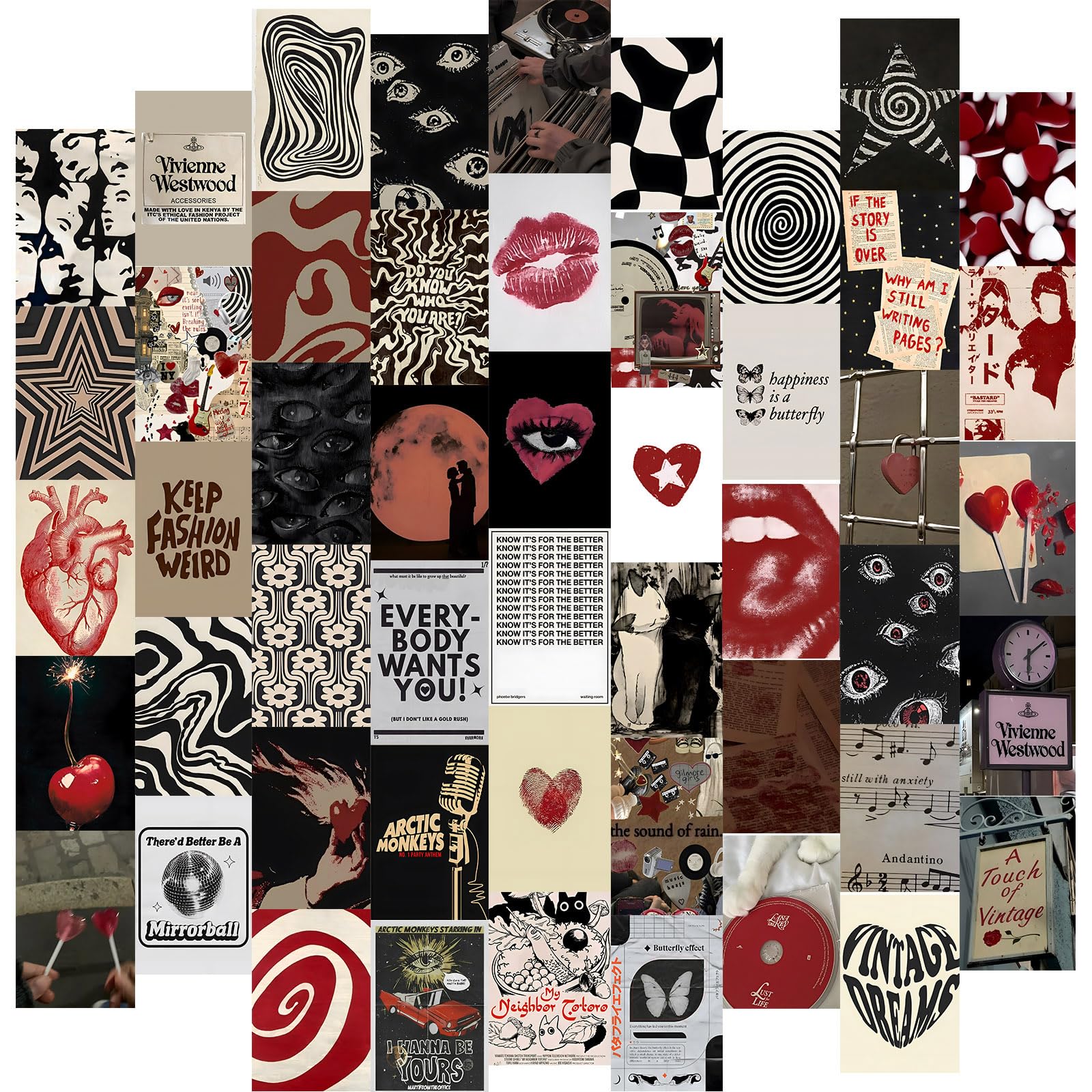 KBKBART Downtown Girl Room Decor Y2K Posters