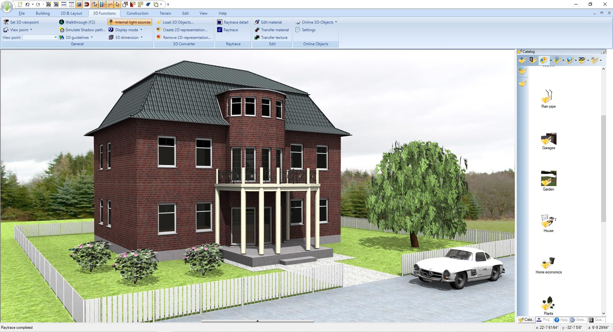 Home Design 11 PRO - 3D-Hausplaner für Grundrisse, Räume, Dächer, Architektur, Haus, Wohnplaner, Garten für Win 11, 10