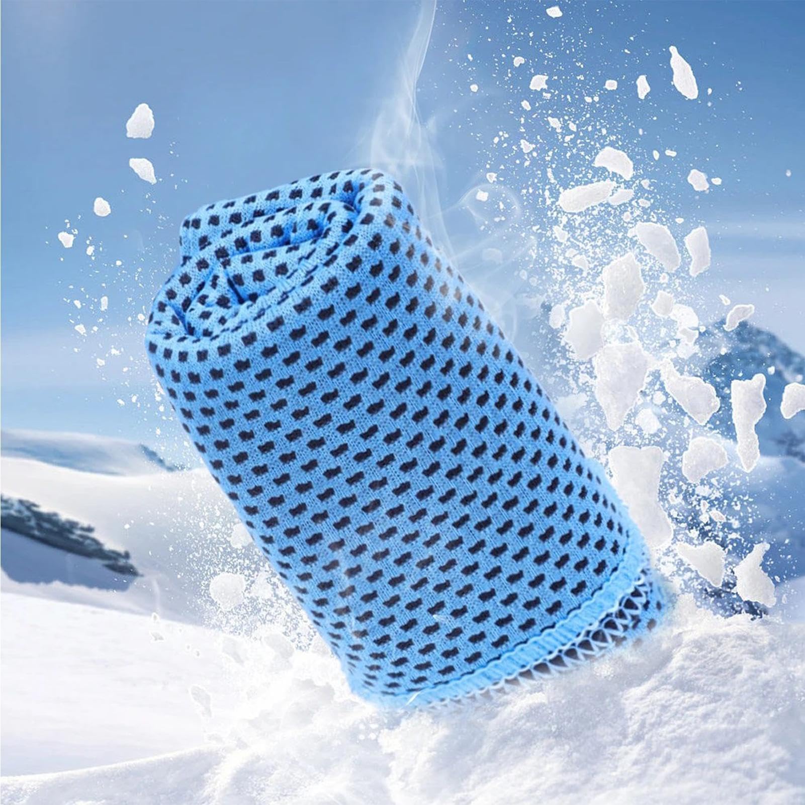 Bracelet Rafraîchissant En Microfibre – Séchage Rapide, Anti-transpiration, Pour Sport, Yoga Et Fortes Chaleurs