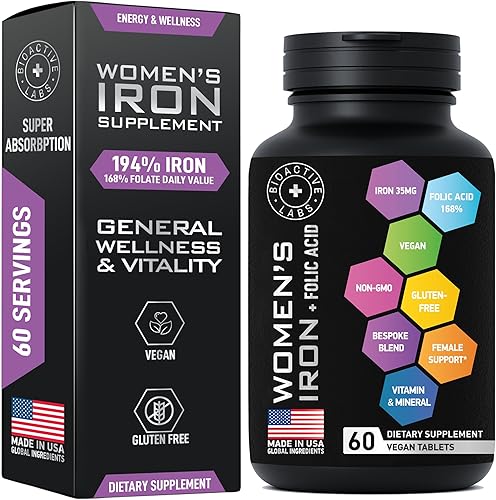 Miniatura 6 de Suplementos de hierro y constructor de colágeno a base de plantas - Paquete vegano